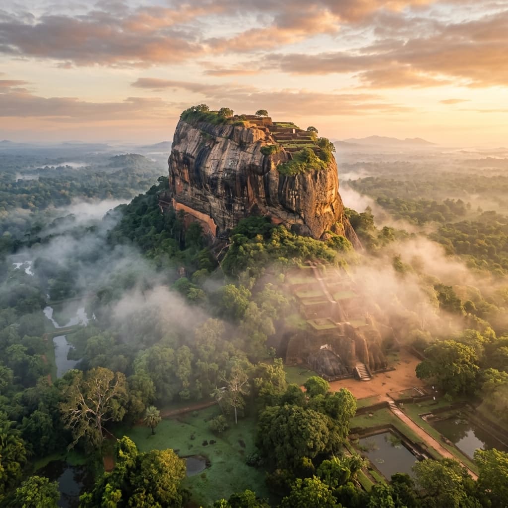 Sigiriya sunrise to Ella rail